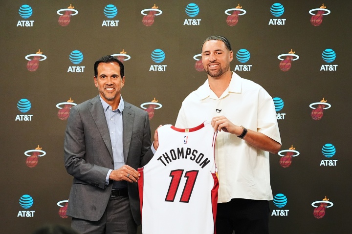 汤爹打趣：嫉妒克莱能来热火 当年我若不在湖人我就加盟热火了